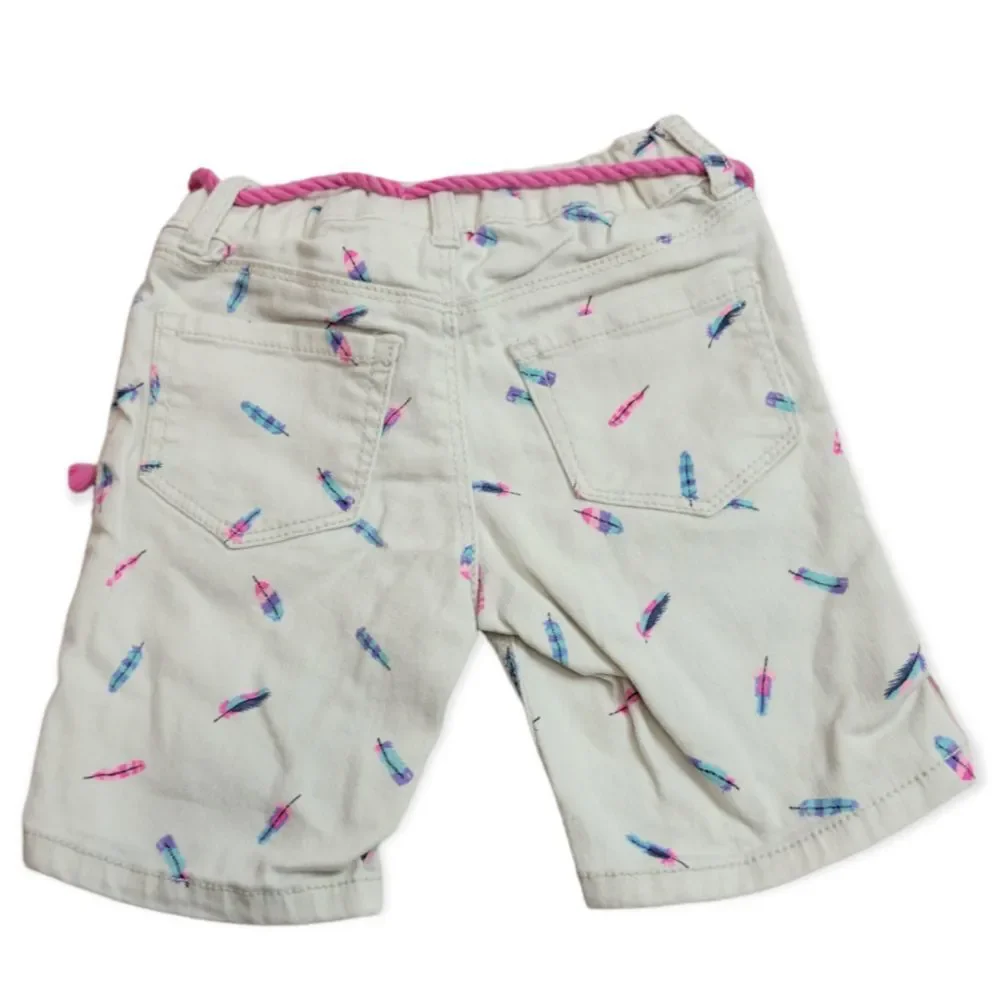Oshkosh denim feather shorts 2T